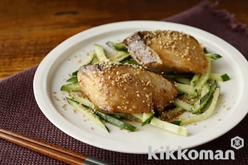 ぶりのごま照り焼き【減塩のコツいっぱい】