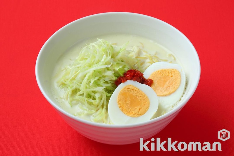 ゆで卵のラー油ラーメン(ウー・ウェンさん)【KCC講習会】