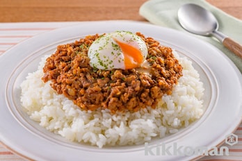 リコピンリッチケチャップで！無水スパイスキーマカレー（spicy curry 魯珈 齋藤シェフ）