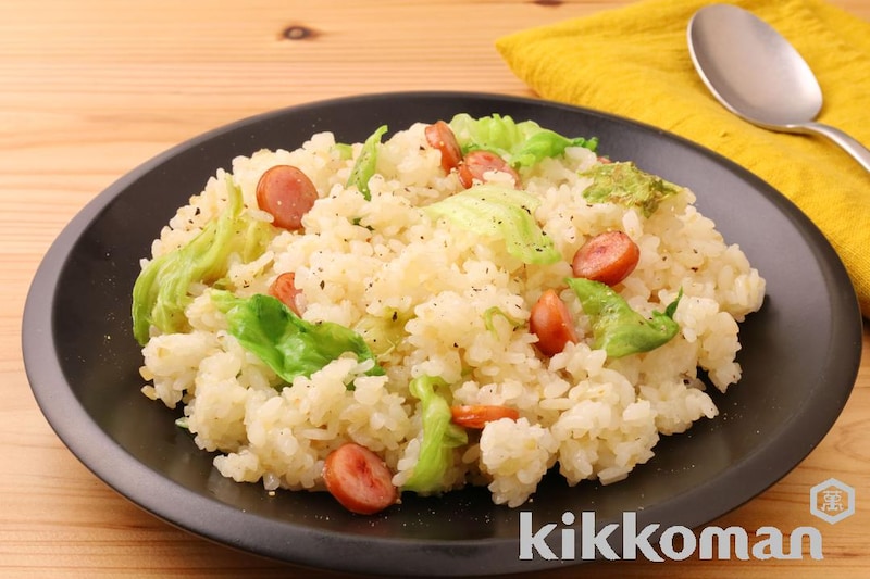 味つけ簡単!コクうまガーリック炒飯(かけるたまねぎ コクうまガーリック使用)