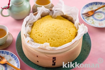 マーラーカオ風豆乳蒸しパン【せいろで手軽に】