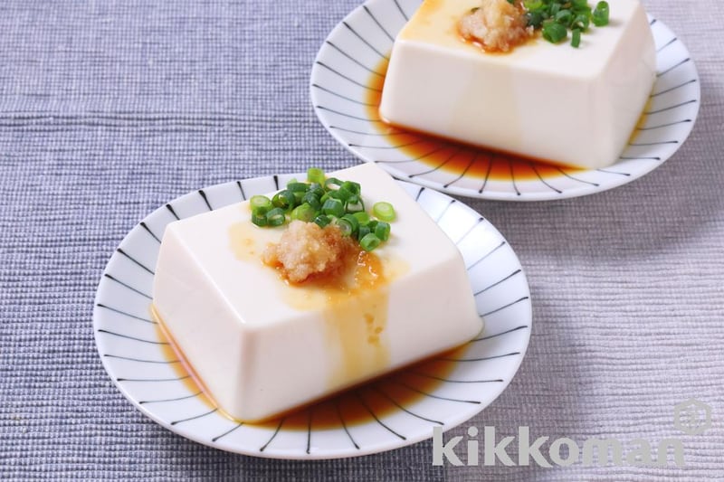 冷奴(うどんがうまいしょうゆ使用)