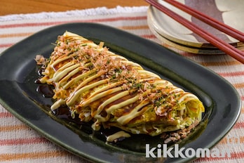 白だし香る！レンチンとんぺい焼き