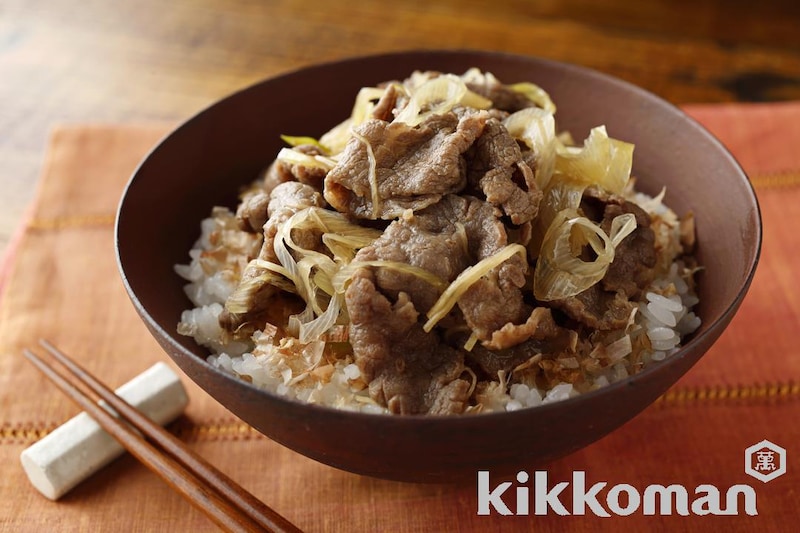 牛丼【減塩のコツいっぱい】