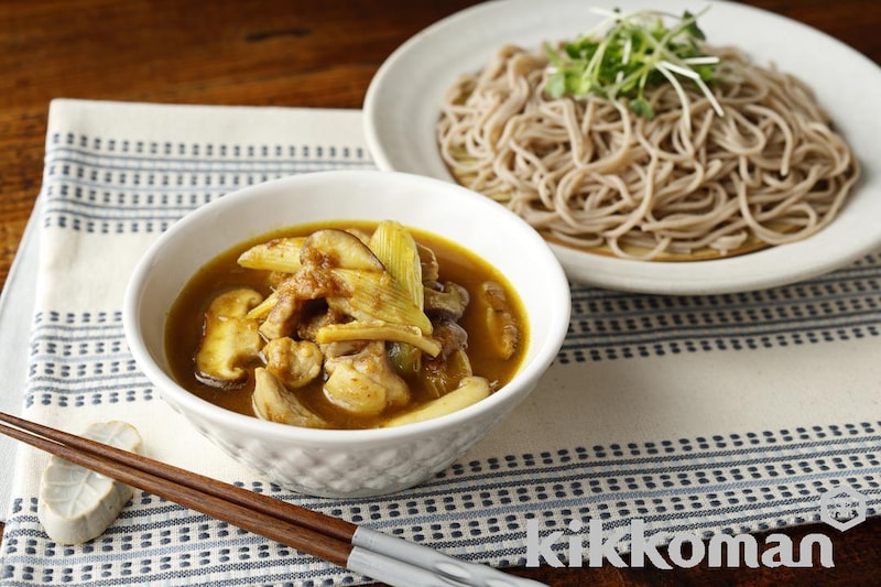 カレー南蛮そば【減塩のコツいっぱい】
