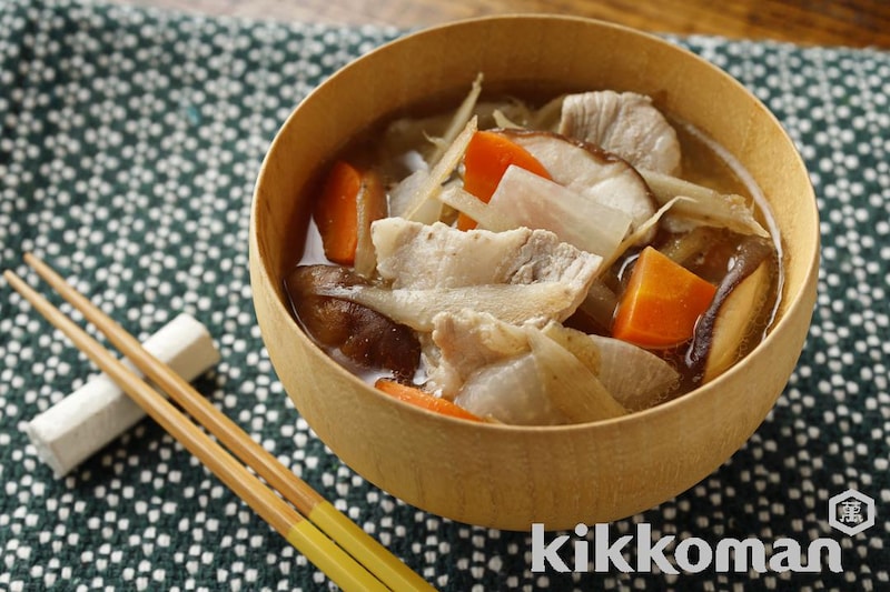 豚汁【減塩のコツいっぱい】