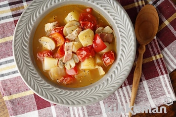 ミネストローネ【減塩のコツいっぱい】