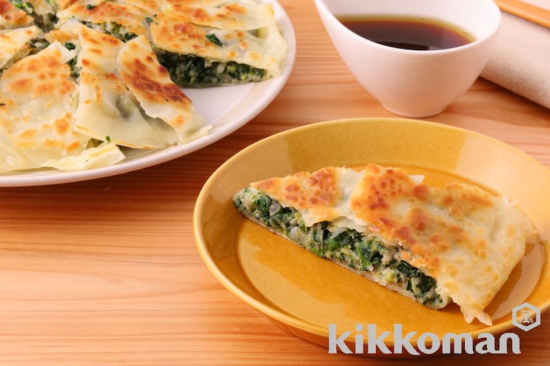 包まない!ほうれん草たっぷりジャンボ餃子