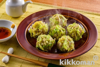 レンジ蒸しで簡単！ふんわりキャベツシュウマイ