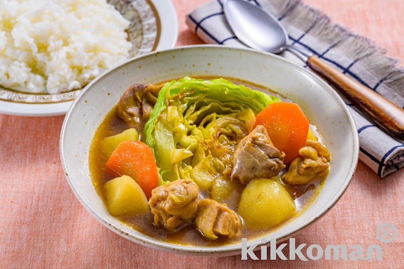 鍋1つで味は本格派!野菜たっぷりスープカレー