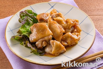 レンジで簡単!鶏の照り焼き