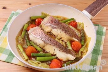 鯛の和風アクアパッツァ