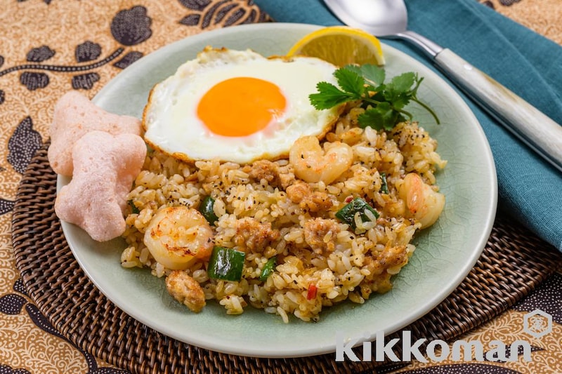 お手軽ナシゴレン【人気のインドネシア風チャーハン】