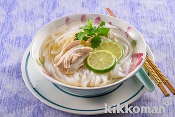 鶏肉のフォー【ナンプラー×白だしで簡単なのに本格】