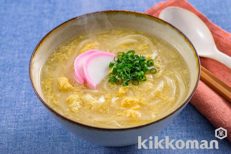 あんかけ卵とじうどん