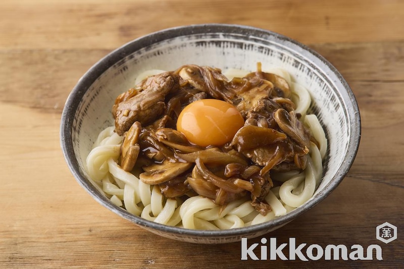 和風ハッシュドビーフかけうどん