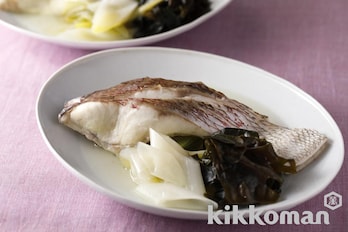 鯛のあっさり塩煮【糖質控えめ】