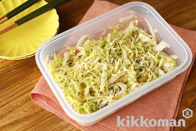 せん切り白菜のシャカシャカじゃこサラダ