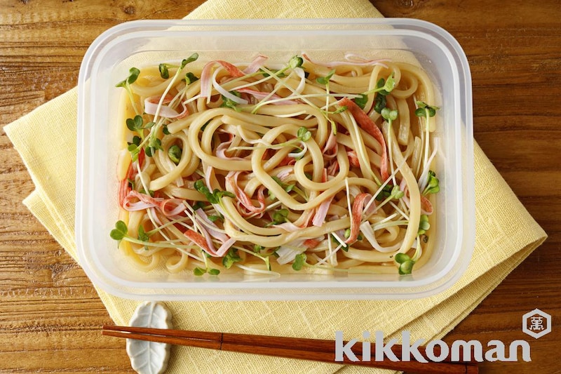 シャカシャカしょうゆバターうどん