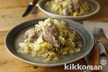 発酵キャベツと豚肉の煮込み（シュークルート）【フランス料理】