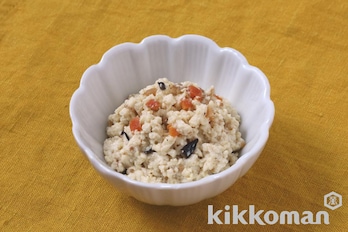 きんぴらそぼろの白和え（おにぎリッチ きんぴらそぼろ味使用）