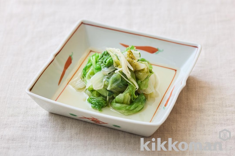 レタスのおひたし(森野熊八さん)