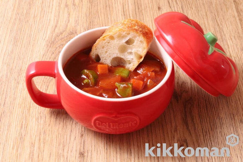 リコピンリッチ春野菜スープ(リコピンリッチ トマト飲料使用)