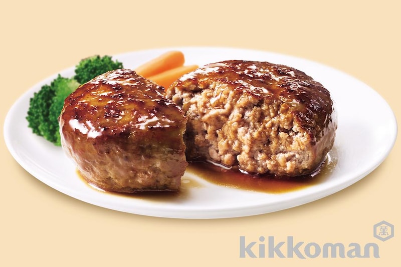はなまるレシピ こねないハンバーグ(うちのごはん使用)