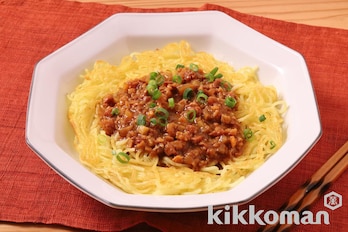 魯肉（ルーロー）かた焼きそば（うちのごはん使用）