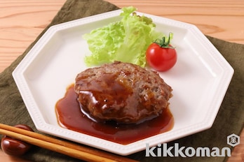 こねないハンバーグ 照り焼き風（うちのごはん使用）