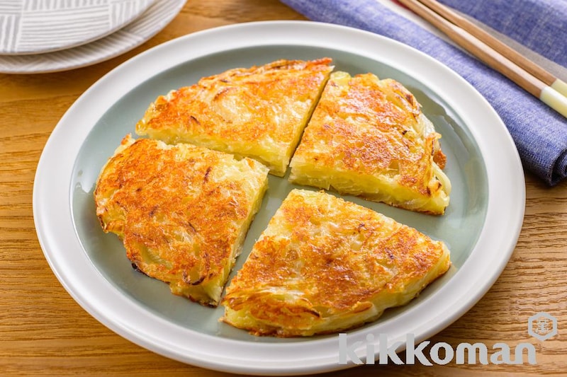 カリッともちっと!玉ねぎのチーズ焼き