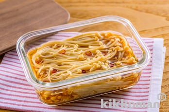 えのきのピリ辛しょうゆ漬け