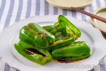 ピーマンのピリ辛オイスターソース炒め