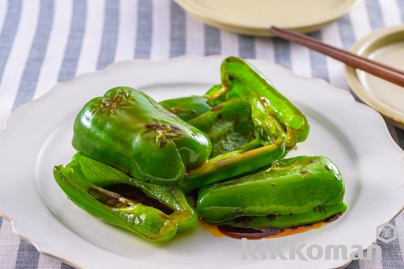 ピーマンのピリ辛オイスターソース炒め