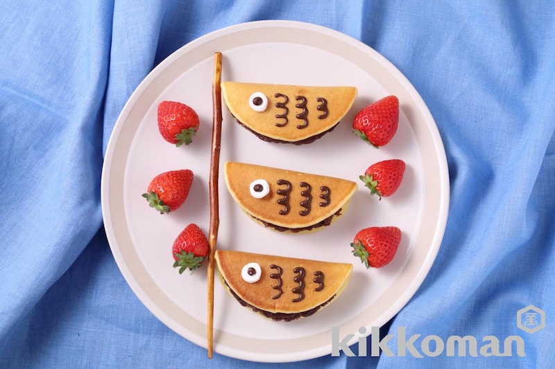 切り餅と本みりんでもっちもち!こいのぼりどら焼き