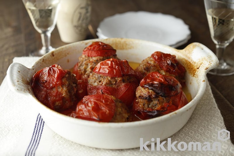 トマトファルシ【フランス料理】