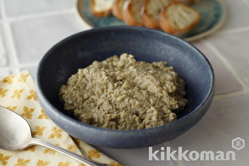 焼きなすのペースト(メリツァノサラタ)【ギリシャ料理】