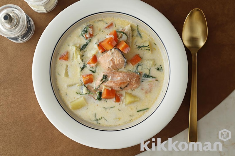 サーモンのミルクスープ(ロヒケイット)【フィンランド料理】