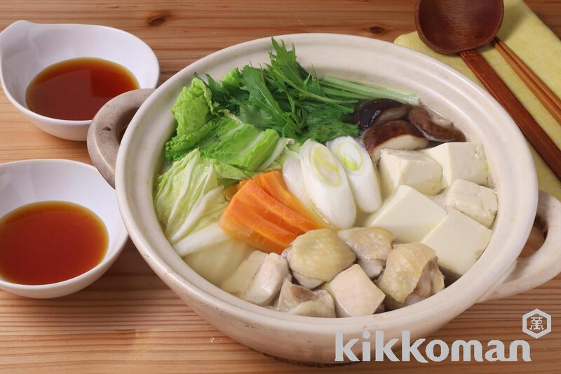 鶏の水炊き(しぼりたて生ぽんず使用)