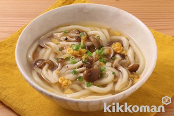 きのこ生姜あんかけうどん（具麺使用）