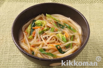 カット野菜で！白胡麻担々うどん（具麺使用）