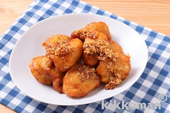 から揚げ サクサクしょうゆのせ