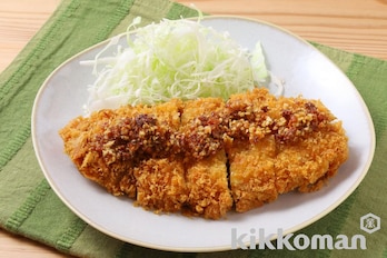 とんかつ　サクサクしょうゆのせ