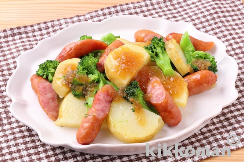 かけるだけでジャーマンポテト(かけるたまねぎ 香味しょうゆ使用)