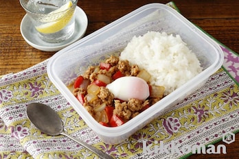 1人分で！シャカシャカレンチンガパオプレート