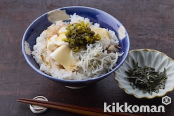 しらす豆腐ご飯