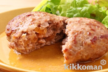 刻みたまねぎ不要！かけるたまねぎでつくるハンバーグ