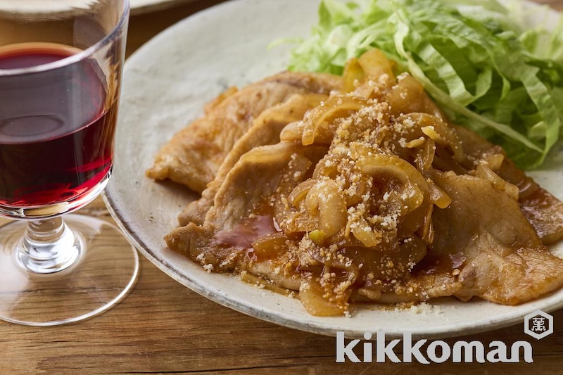 豚肉のケチャップチーズしょうが焼き