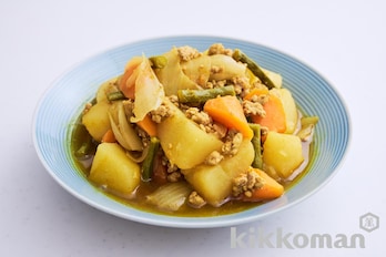 カレー肉じゃが【本つゆ（めんつゆ）使用】