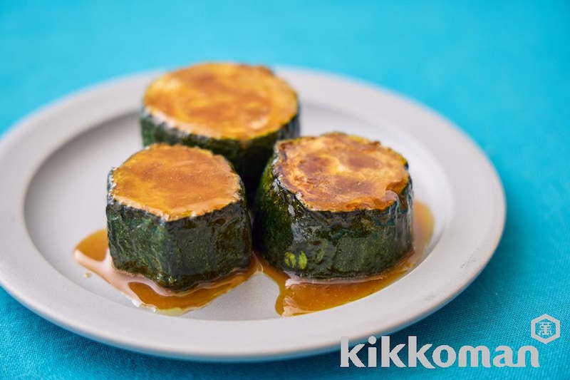 バターしょうゆで! 焼きズッキーニ